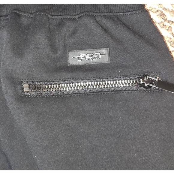 Kansas City Chiefs Sweatpants Small Pro Standard NFL Joggers Black Multi Logo - Picture 11 of 11